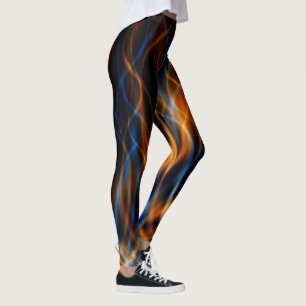 Flame Fractal Leggings