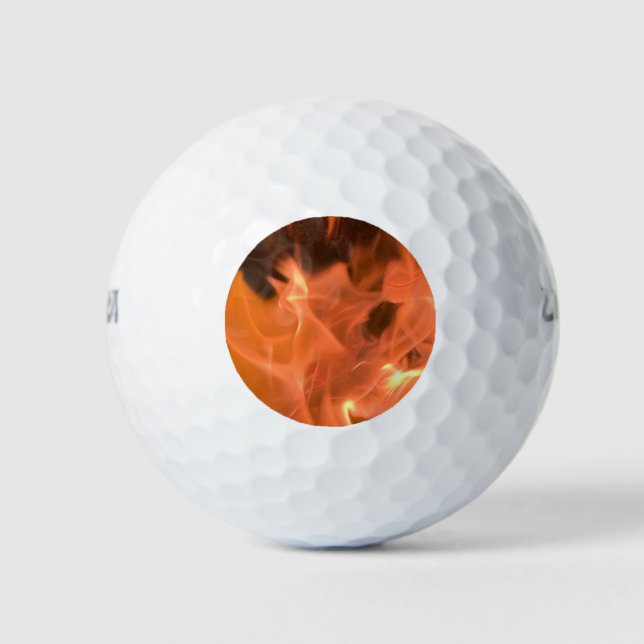 Flame Golf Balls (Front)