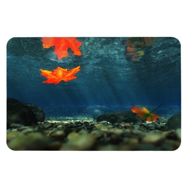 Flame in the Water Flexible Magnet (Horizontal)