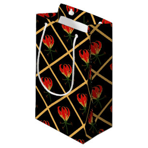 Flame Lily Gloriosa Small Gift Bag
