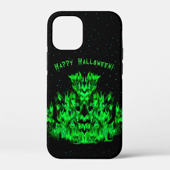 Flame Monster in The Starlight Sky Case-Mate iPhone Case (Back)