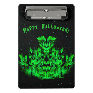 Flame Monster in The Starlight Sky Mini Clipboard