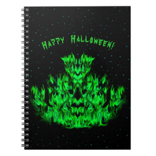 Flame Monster in The Starlight Sky Notebook