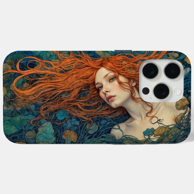 "Flame of the Tides" - A Colourful Portrait        Case-Mate iPhone Case (Back (Horizontal))