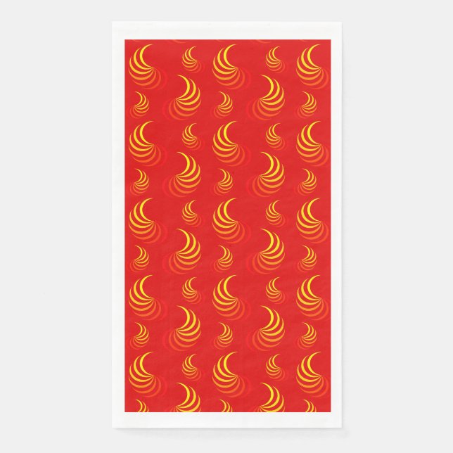 Flame paper napkin (Front)