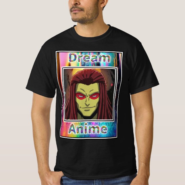 Flame Racer Dream Anime T-Shirt (Front)