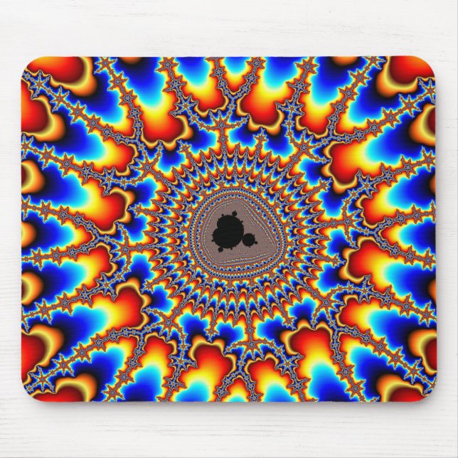 Flame Ring Mouse Mat (Front)
