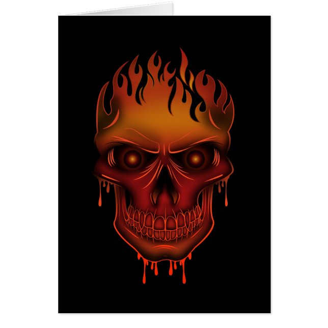 Flame Skull (Front)