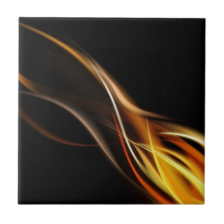Flame tile