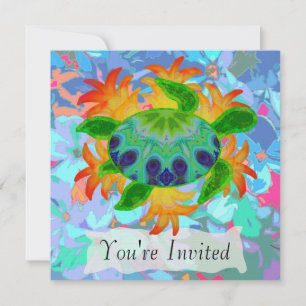 Flame Turtle Invitations