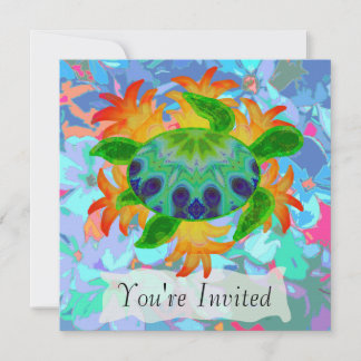 Flame Turtle Invitations