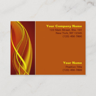 Flame Waves Business Card
