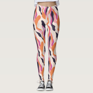 Flame Waves Leggings
