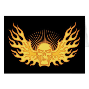 Flame-Wing-Skull