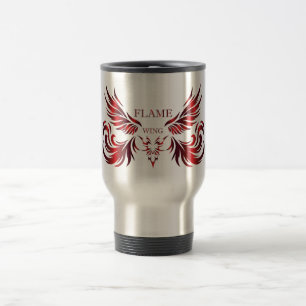 Flame Wing Tumbler Travel Mug