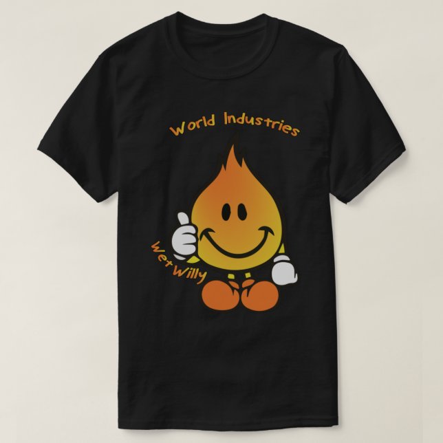 Flameboy World Industries Wet Willy         T-Shirt (Design Front)