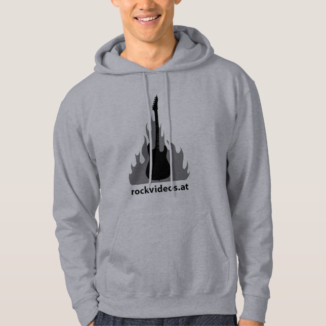 flameguitar hoodie (Front)