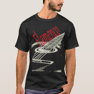 Flamenco Acoustic Guitar Player Premium T-Shirt