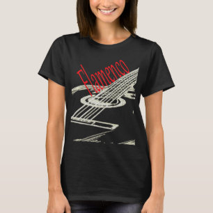 Flamenco Acoustic Guitar Player Premium  T-Shirt