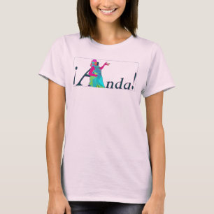 Flamenco Beach Cami;Turquoise/Green T-Shirt