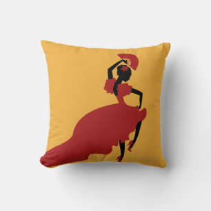 Flamenco Dancer Cushion
