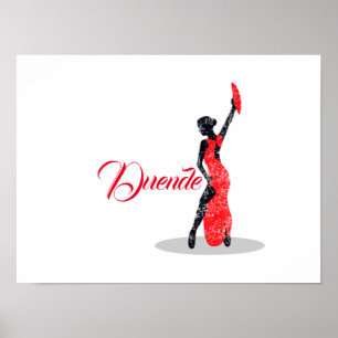 Flamenco Dancer Duende Poster