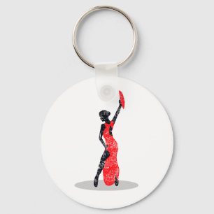 Flamenco Dancer Key Ring