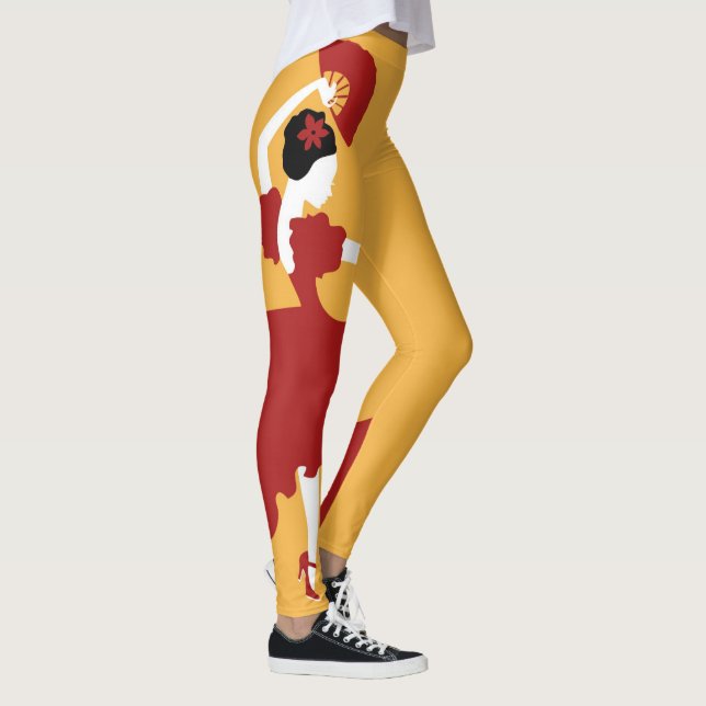 Flamenco Dancer Leggings (Right)