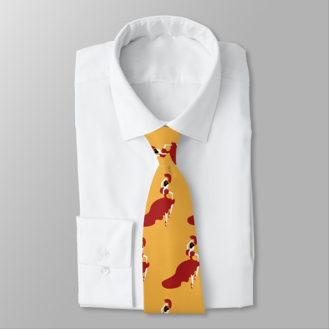 Flamenco Dancer Necktie (Tied)