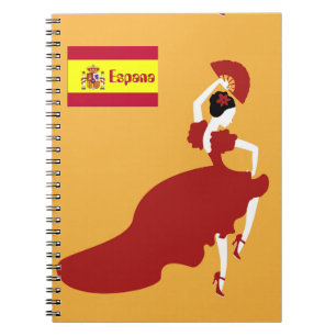 Flamenco Dancer Notebook