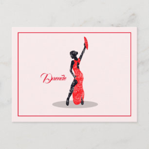 Flamenco Dancer Postcard