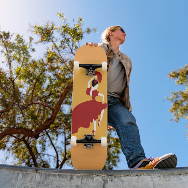 Flamenco Dancer Skateboard (Outdoor 1)