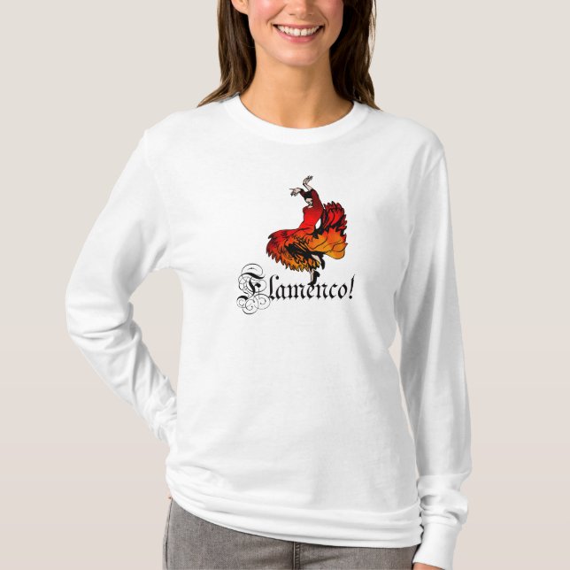 Flamenco Dancer T-Shirt (Front)