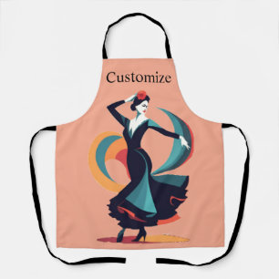Flamenco Dancer Thunder_Cove Apron