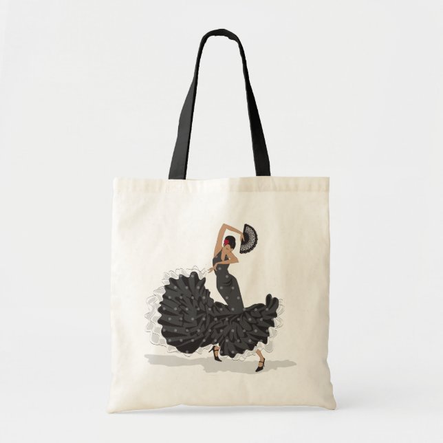 Flamenco Dancer Tote (Front)
