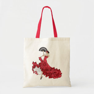 Flamenco Dancer Tote Bag
