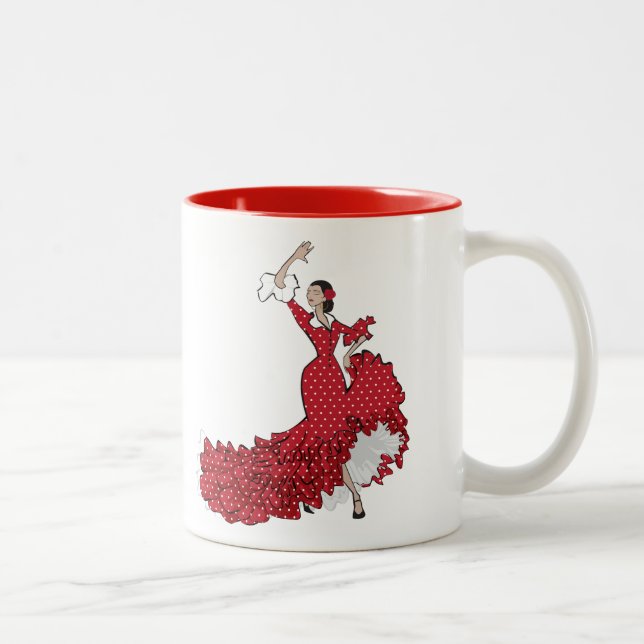 Flamenco Dancers Coffee Mug (Right)