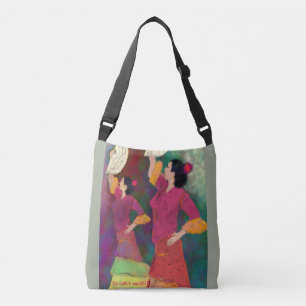 Flamenco Dancers - Siempre Flamenco Miami Crossbody Bag