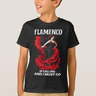 Flamenco Dancing Spanish Dancer Spain Flamenco Dan T-Shirt