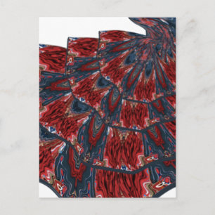 Flamenco dress postcard