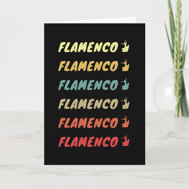 Flamenco Flamenco Flamenco... Card (Front)