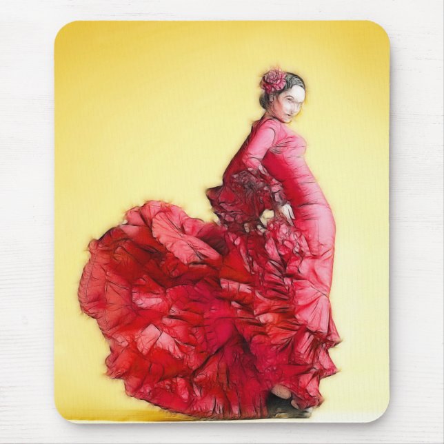 FLAMENCO MOUSE MAT (Front)