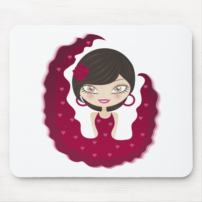 flamenco mouse mat (Front)