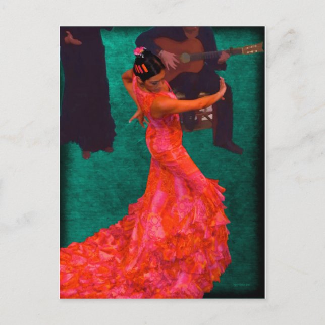 Flamenco Postcard (Front)
