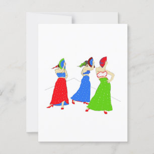 Flamenco Postcard