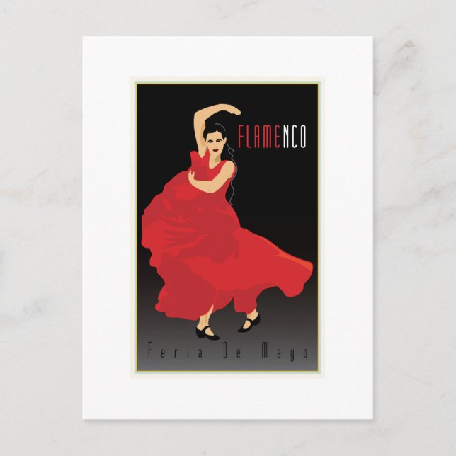 Flamenco Postcard (Front)