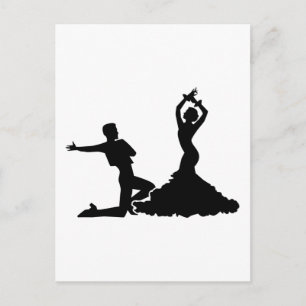 Flamenco Postcard