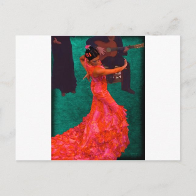 flamenco postcard (Front)