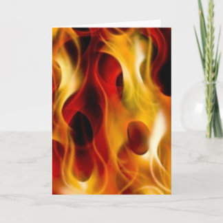 Flames Card