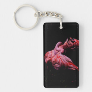Flames in the Darkness Key Ring